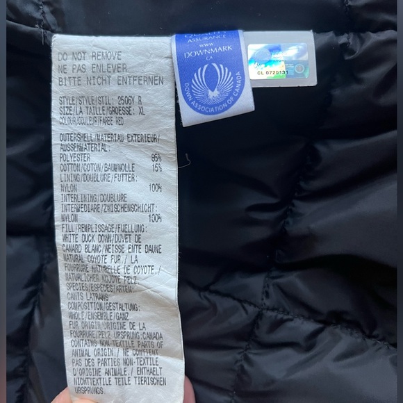 Canada Goose Kensington Parka (Red) - Picture 4 of 8